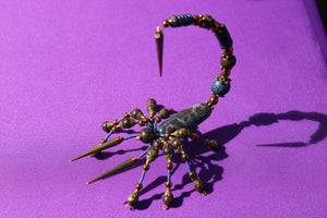 Jasper and lapis Scorpion