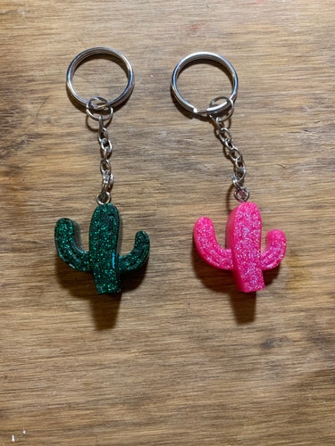 Cactus Keychain