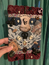 Load image into Gallery viewer, Skulls and Crosses Mixed Media Wall Hanging 