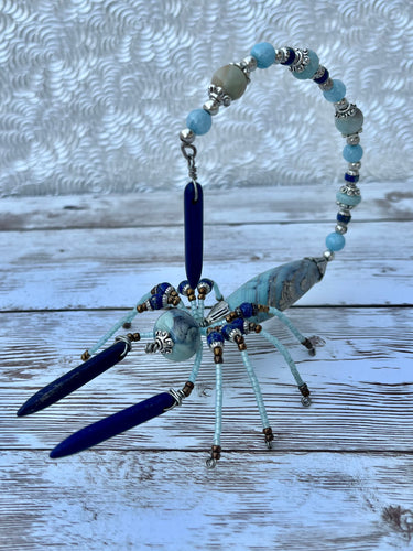 Blue Jasper Scorpion