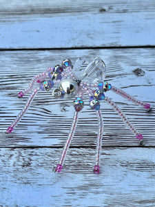 Pink Crystal Spider