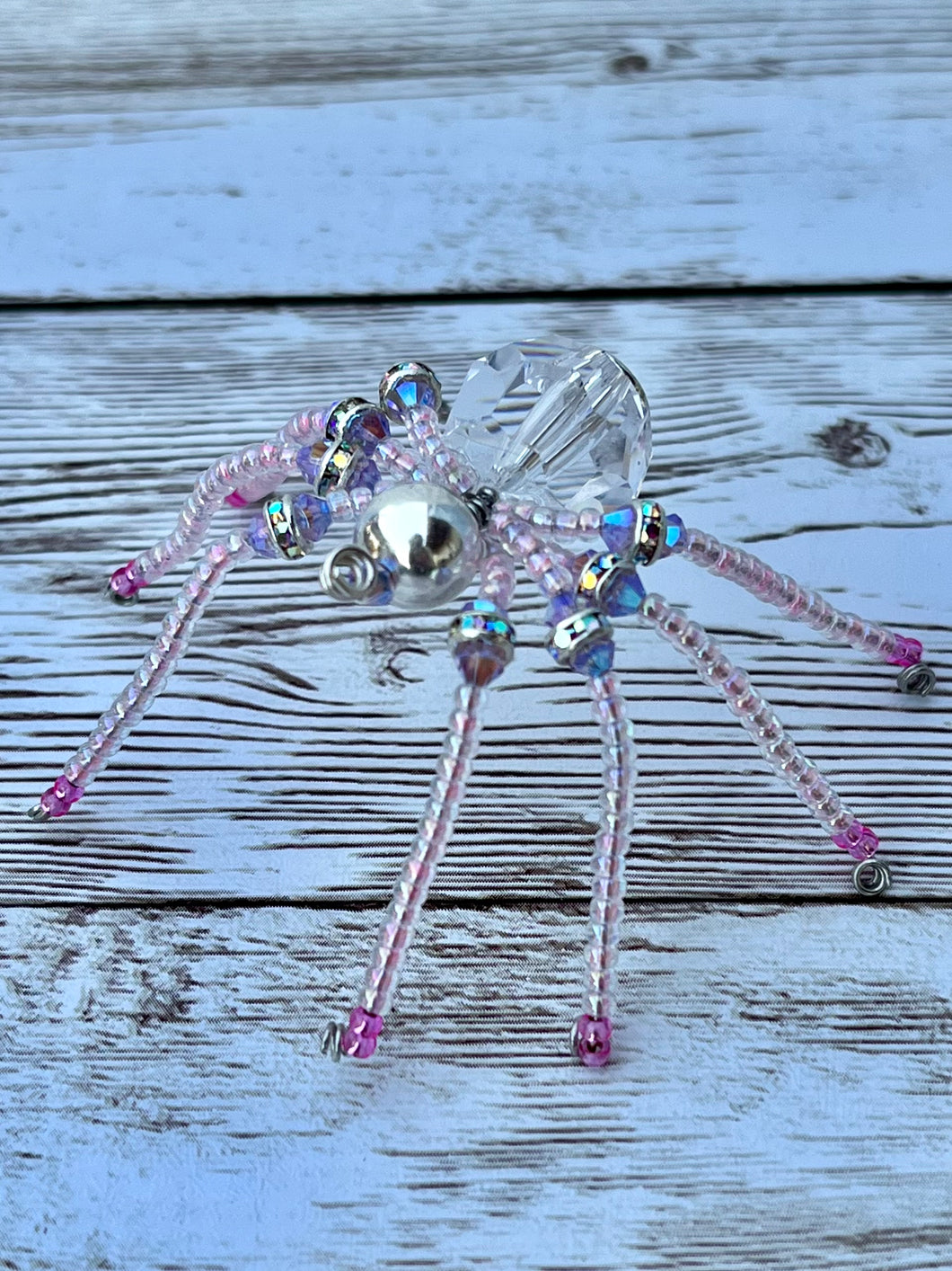 Pink Crystal Spider